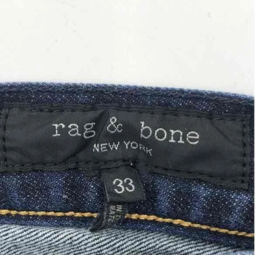 Rag & Bone Indigo Slim Jeans - Picture 5 of 8